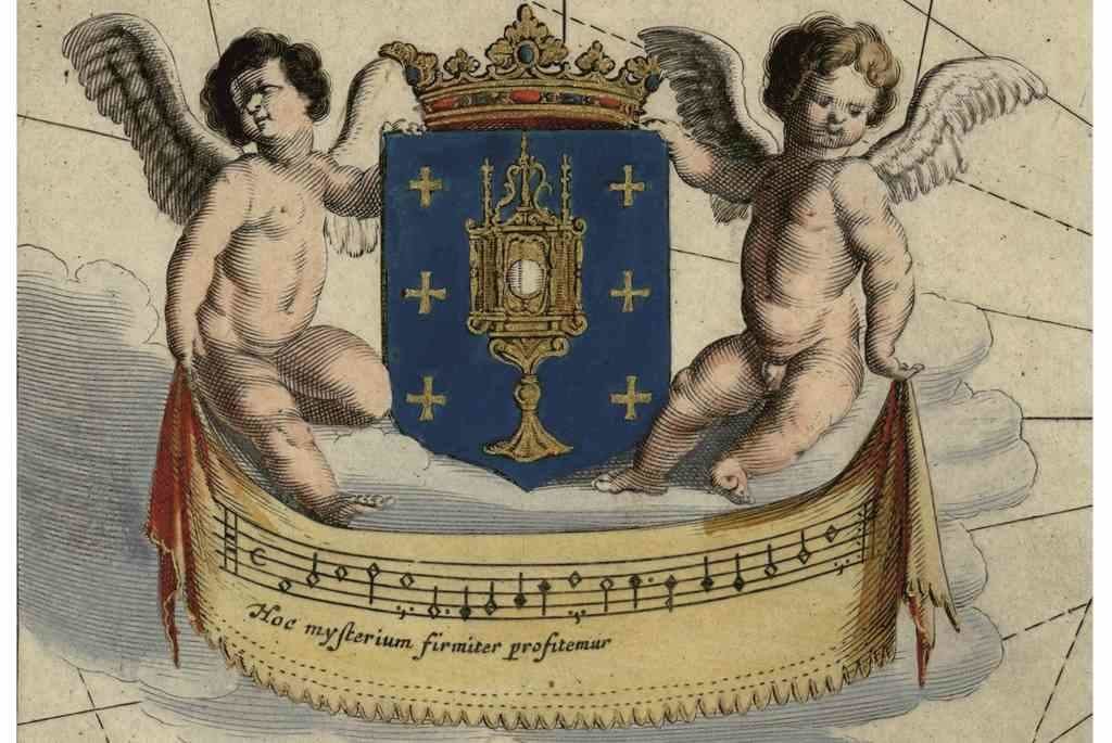 Versión do escudo do Reino da Galiza.