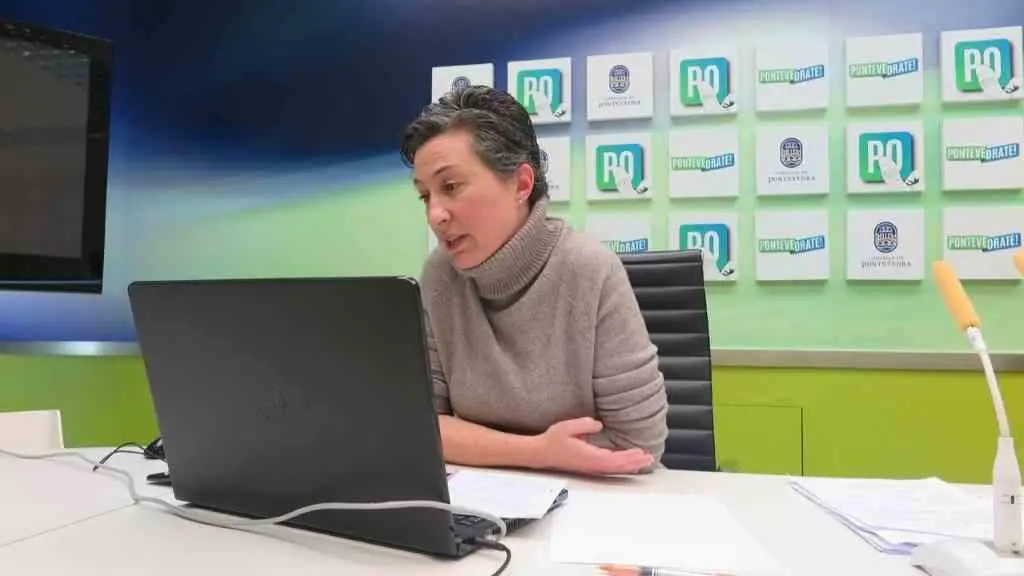 A concelleira de Protecci&oacute;n e Seguridade Cidad&aacute; de Pontevedra, Eva Vilaverde. (Foto: N&oacute;s Diario)
