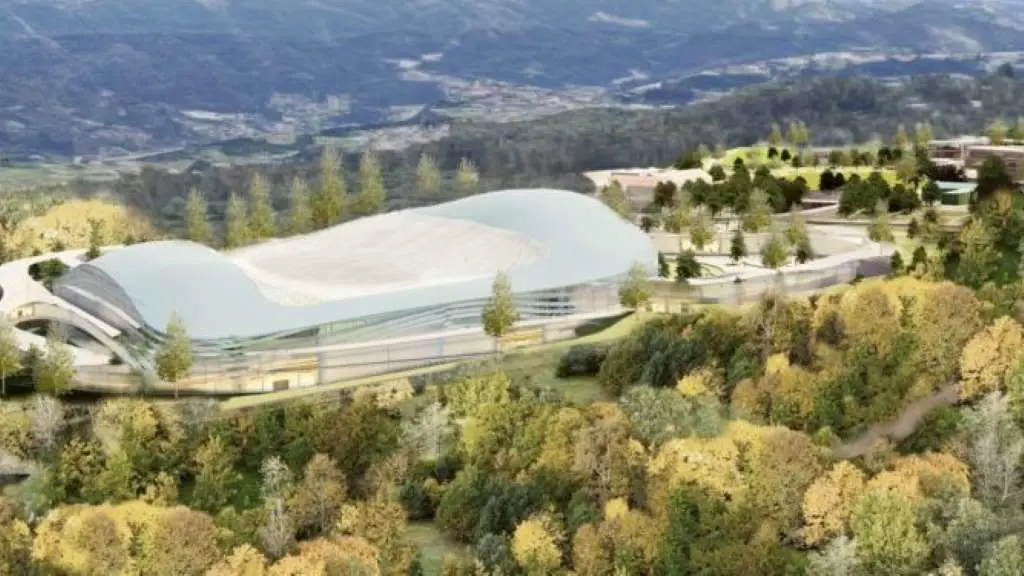 Aspecto de parte das infraestruturas que conformar&iacute;an o complexo 'Galicia Sports 360'. (Foto: RC Celta)