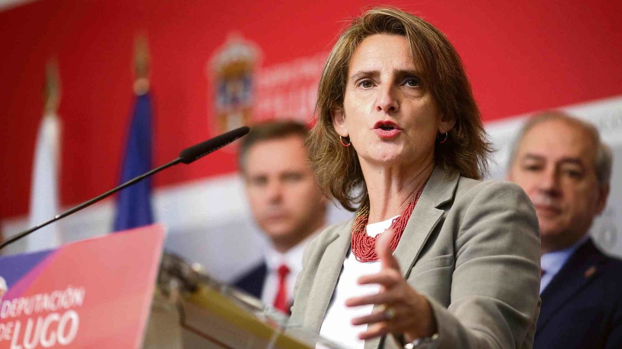 A vicepresidenta terceira do Goberno español, Teresa Ribera (Foto: Carlos Castro / Europa Press).