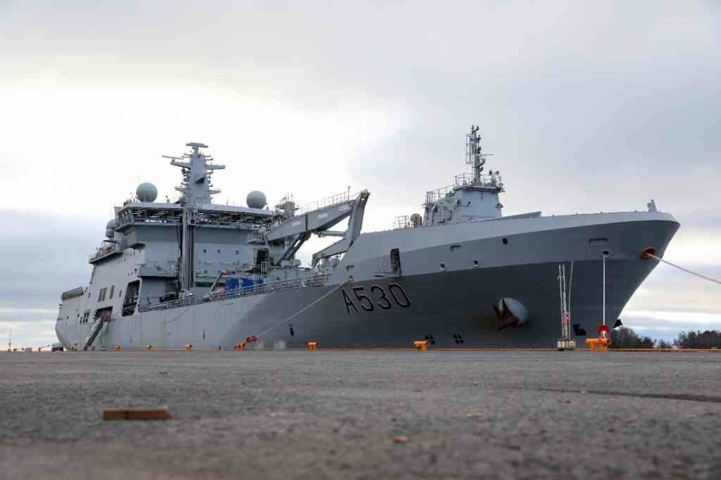 Fragata pertencente á OTAN. (Foto: Europa Press)
