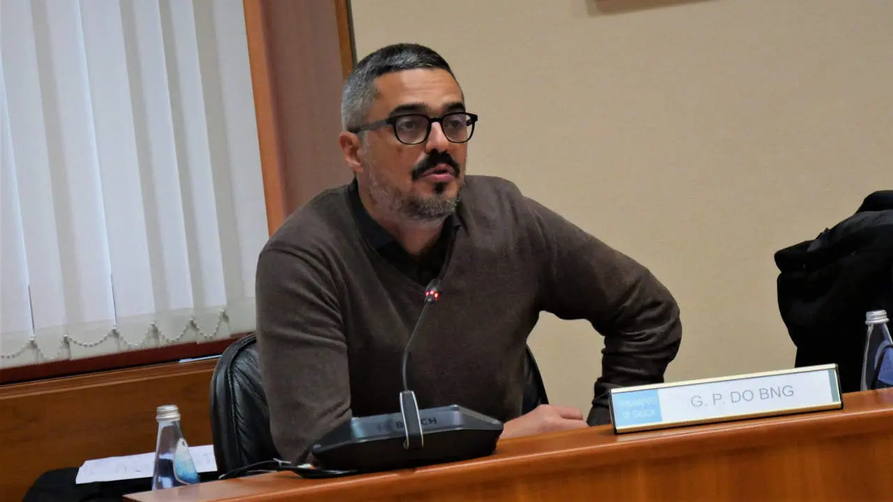 O deputado do BNG no Parlamento Dani P&eacute;rez. (Foto: N&oacute;s Diario)
