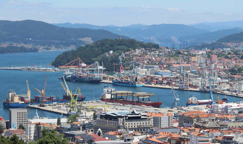 Peirao de carga no porto de Vigo (Foto: Autoridade Portuaria de Vigo).