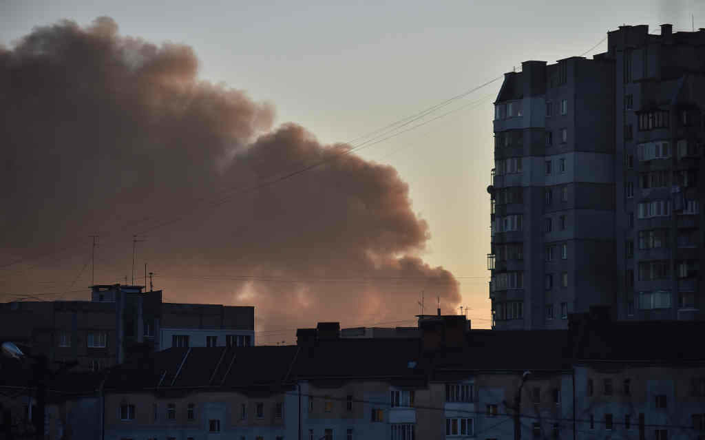 Bombardeo ruso en Lviv. (Foto: Pavlo Palamarchuk / SOPA Images vi / DPA)