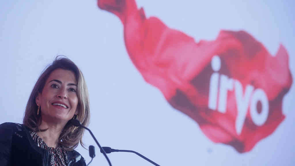 Raquel Sánchez no acto de inauguración de Iryo en Valencia (Foto: ober Solsona / Europa Press).