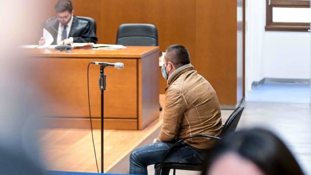 José Enrique Abuín, o 'Chicle', na sesión do xuízo decorrida esta terza feira. (Foto: M. Dylan / Europa Press)