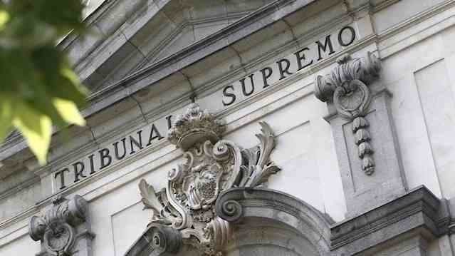 Sede do Tribunal Supremo (Foto: Europa Press).