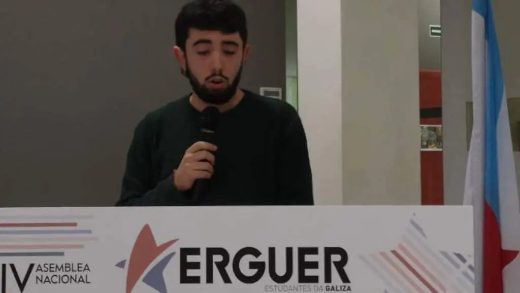 O respons&aacute;bel de Erguer, Artai Gavilanes (Foto: N&oacute;s Diario).