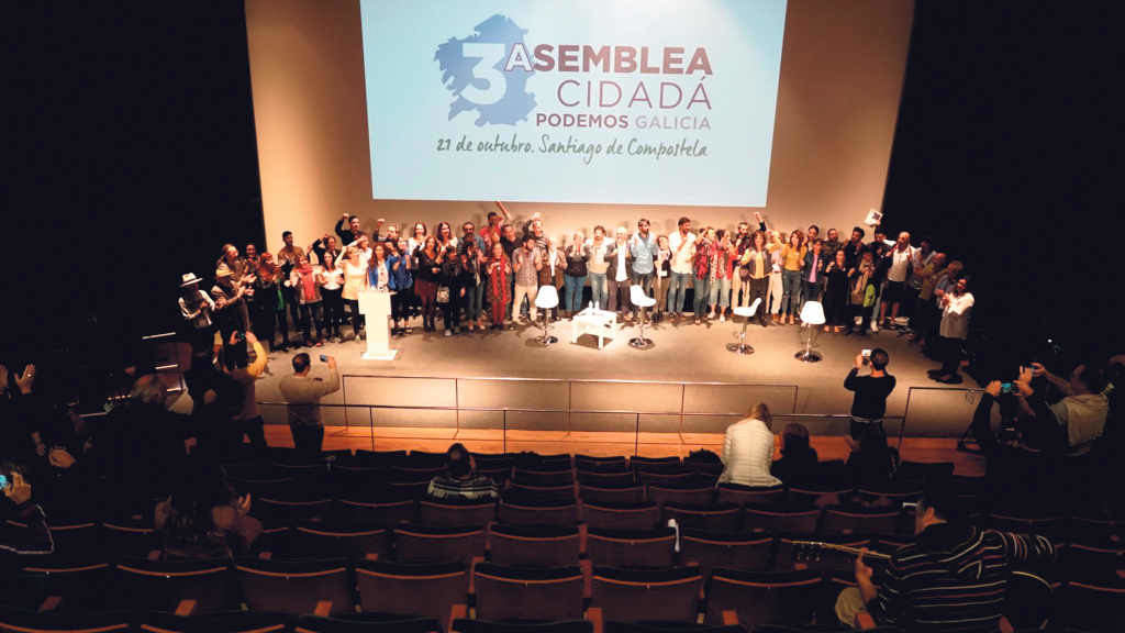 Sesión de clausura da pasada asada asemblea cidadá de Podemos (Foto: Nós Diario).