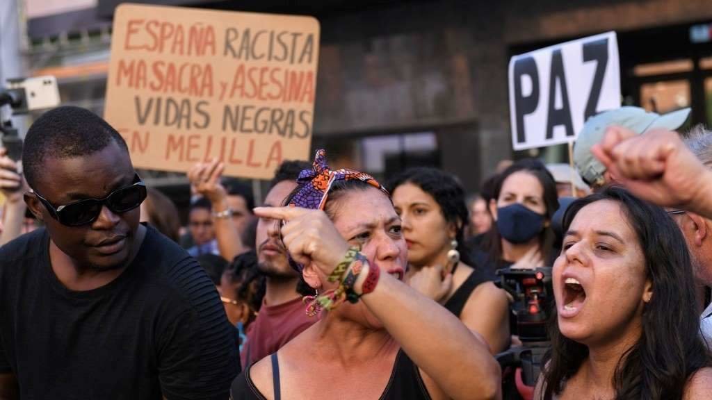 Os dramáticos sucesos de Melilla o pasado xuño provocaron unha forte contestación social. (Foto: Fernando Sánchez / Europa Press)