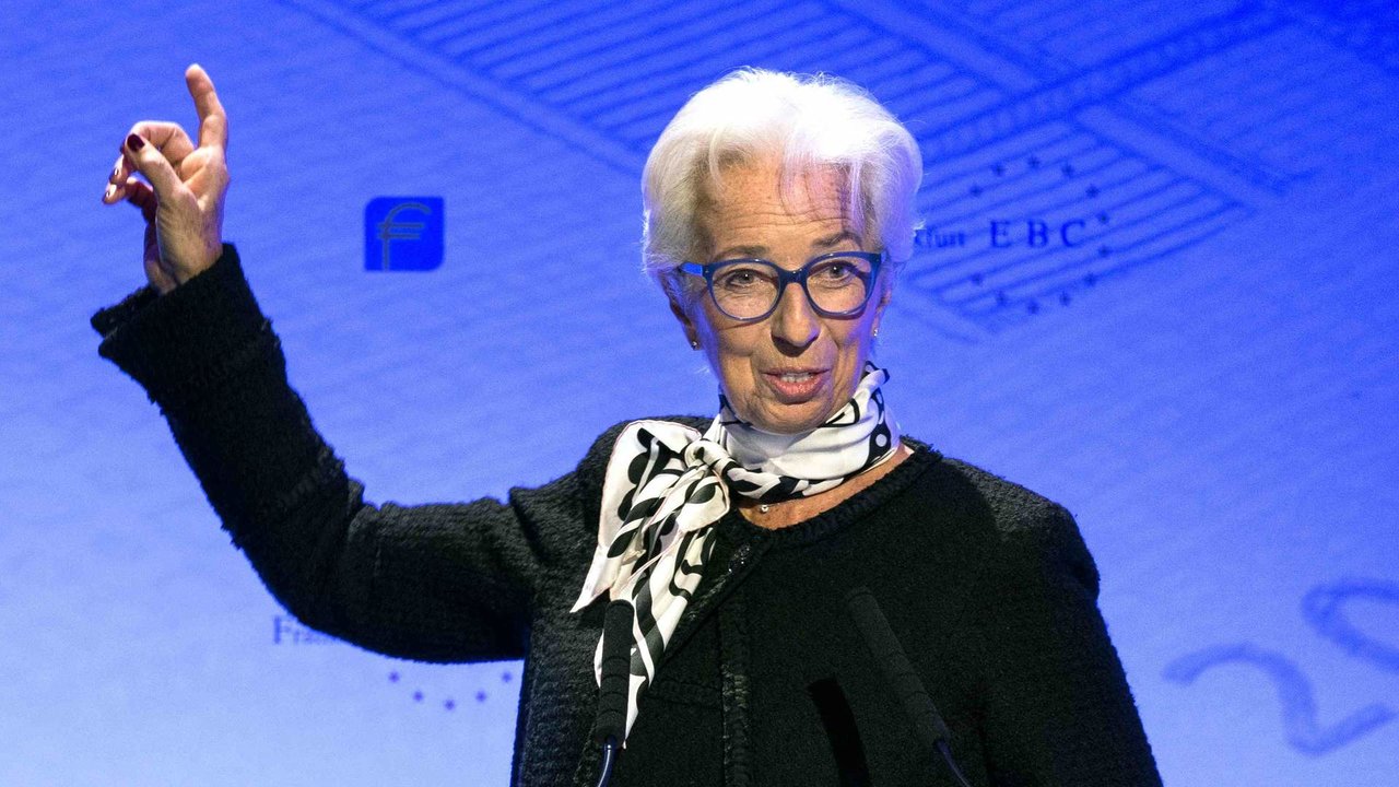 A presidenta do Banco Central Europeo, Christine Lagarde (Foto: Hannes P. Albert / DPA).