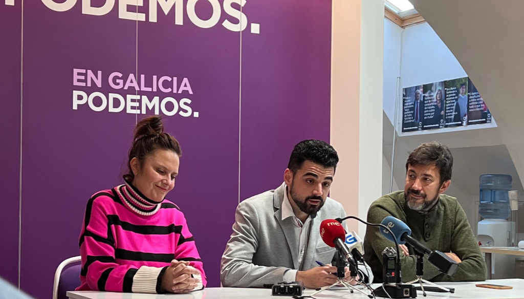 Verónica Hermida, Borja San Ramón e Antón Gómez-Reino (Foto: Europa Press).