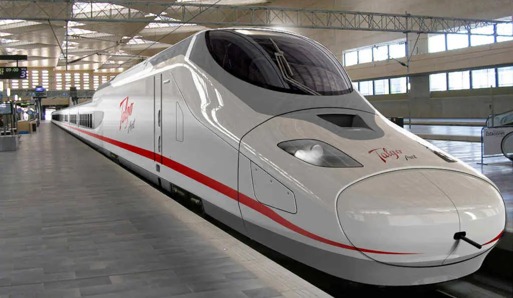 O tren de alta velocidade 'Avril' (Foto: N&oacute;s Diario).