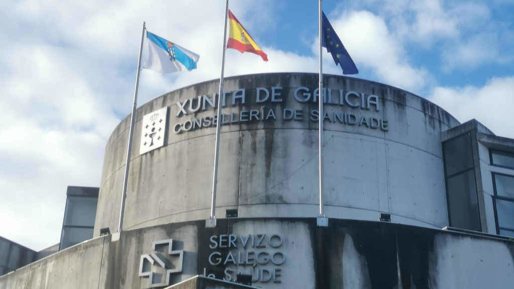Edificio da Consellaría de Sanidade en Compostela. (Foto: Europa Press)