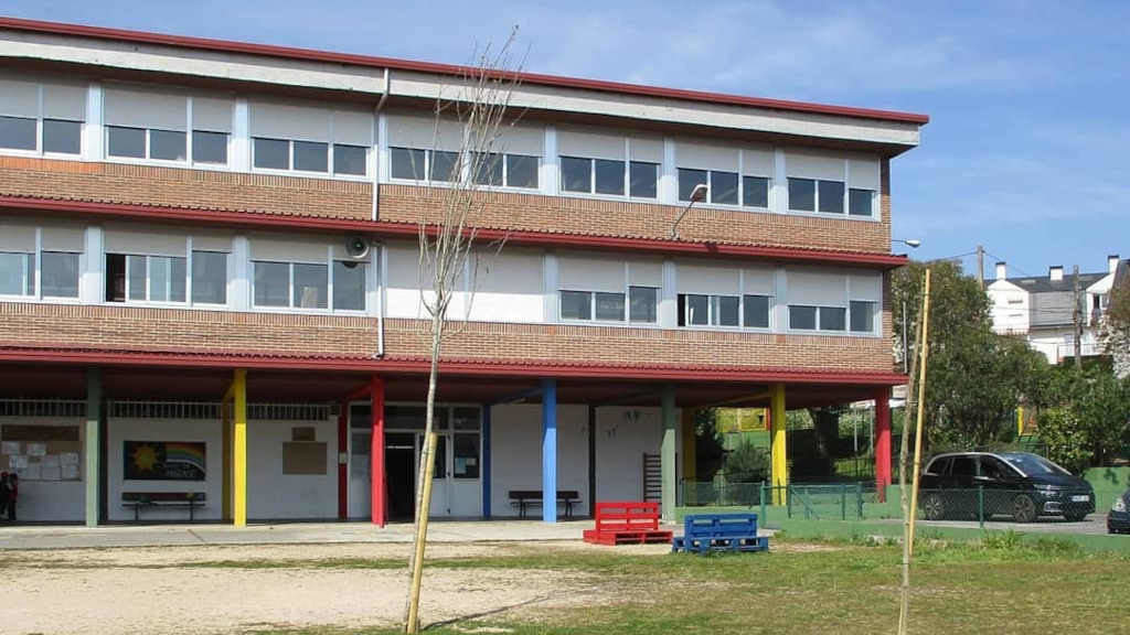O colexio vigués en que se detectaron os casos de sarna (Foto: Anpa CEIP Valle Inclán de Vigo).