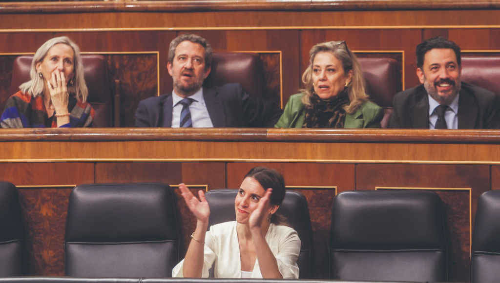 A ministra de Igualdade, Irene Montero (Foto: Ricardo Rubio / Europa Press).