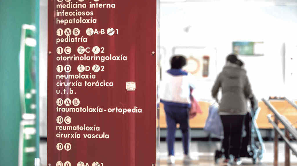 As listas de espera no sistema sanitario galego non deixan de incrementarse desde 2018 (Nós Diario).