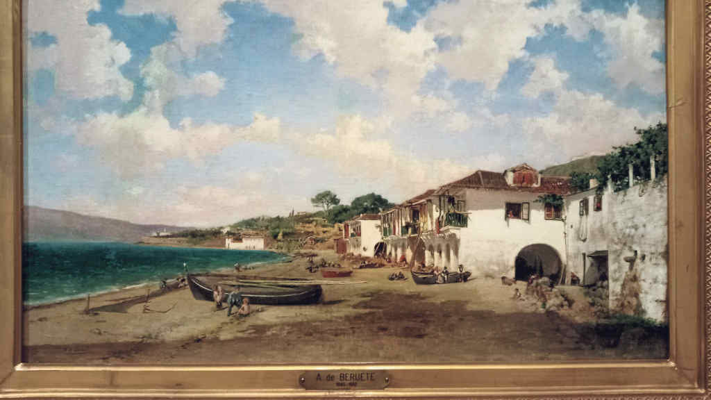Aureliano de Beruete, 'A Ribeira de Vigo', c. 1880-1884 (Foto: Museo Centrro Gaiás).
