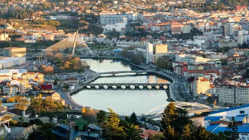 Vista aérea da cidade de Pontevedra. (Foto: Juan Carlos Alonso)