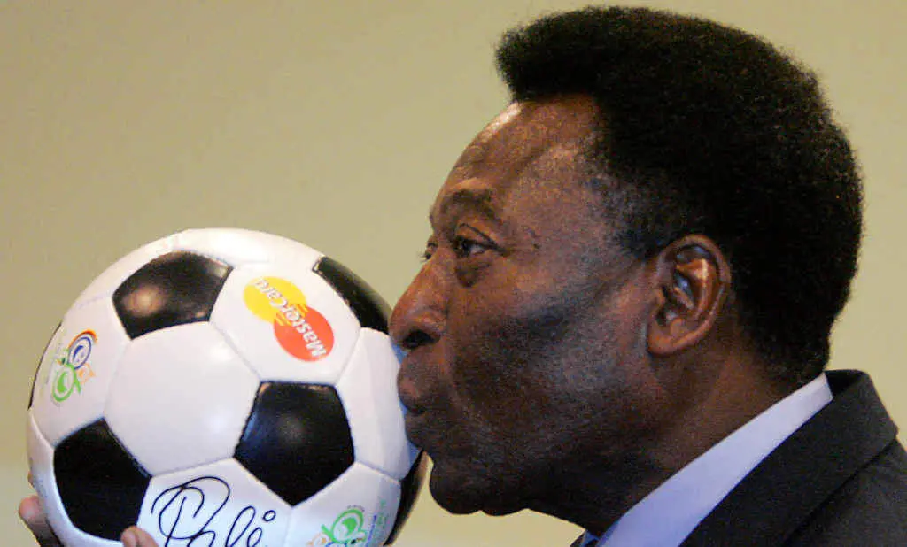 Pel&eacute; (Foto: Michael Hanschke / dpa-Zentralbild).