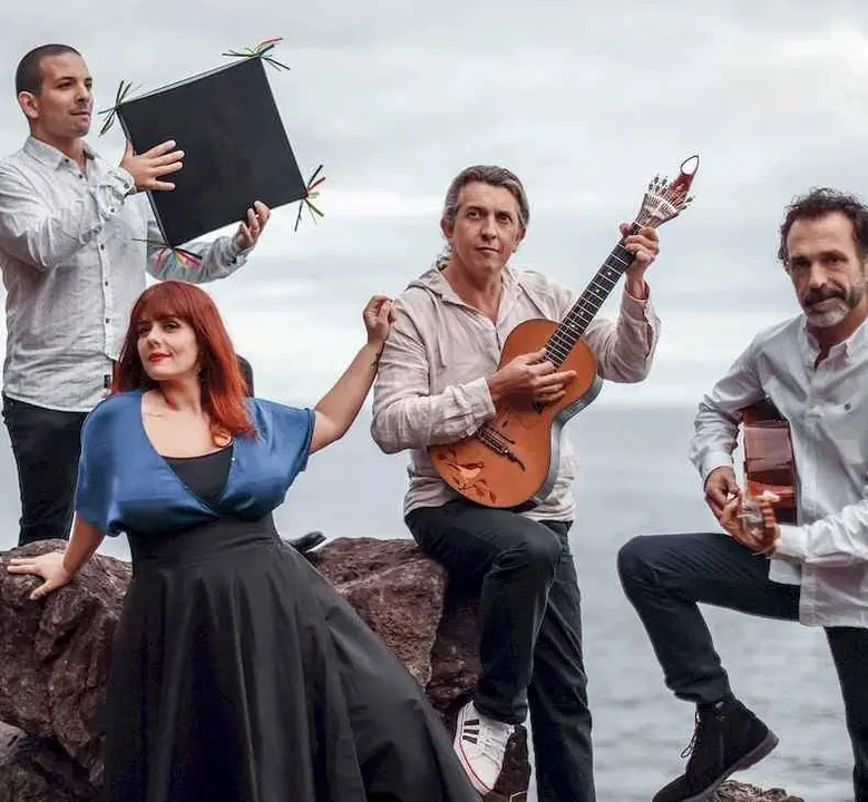 Mar & Ilha. De esquerda a dereita, Rui Silva, Sara Miguel, Jorge 'Canarinho' Silva e Marcos Fern&aacute;ndez.
