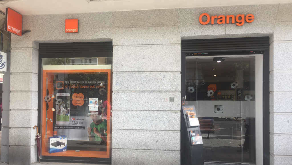Unha sucursal de Orange (Foto: Europa Press).