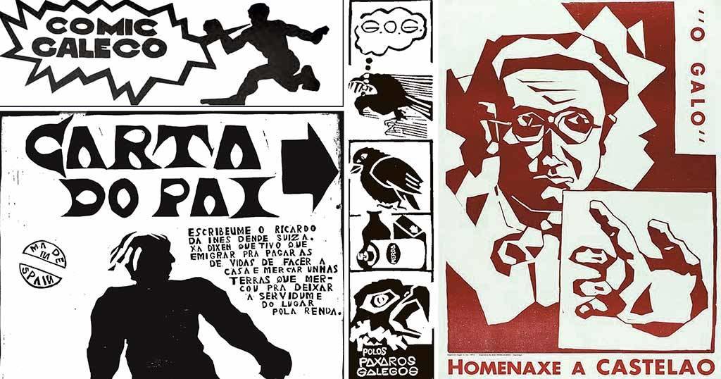 Algunhas das primeiras obras de Pepe Barro.