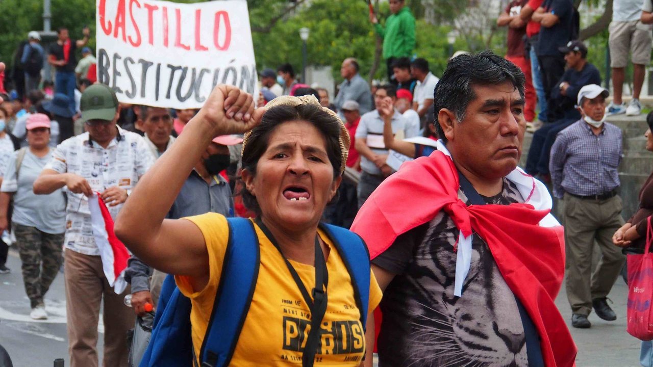 60% da poboación peruana considera que as protestas están xustificadas (Foto: Carlos García Granthon / Europa Press).