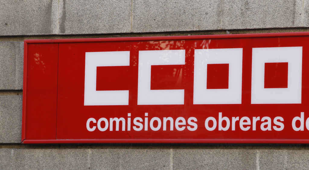 Logo de Comisións Obreiras (Foto: Europa Press).