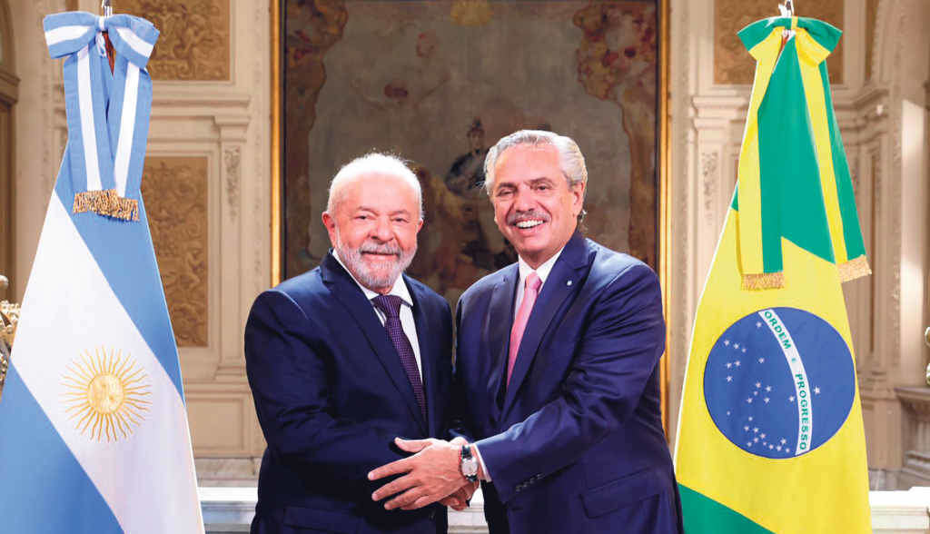 Lula da Silva e Alberto Fernández (Foto: Casa Rosada).