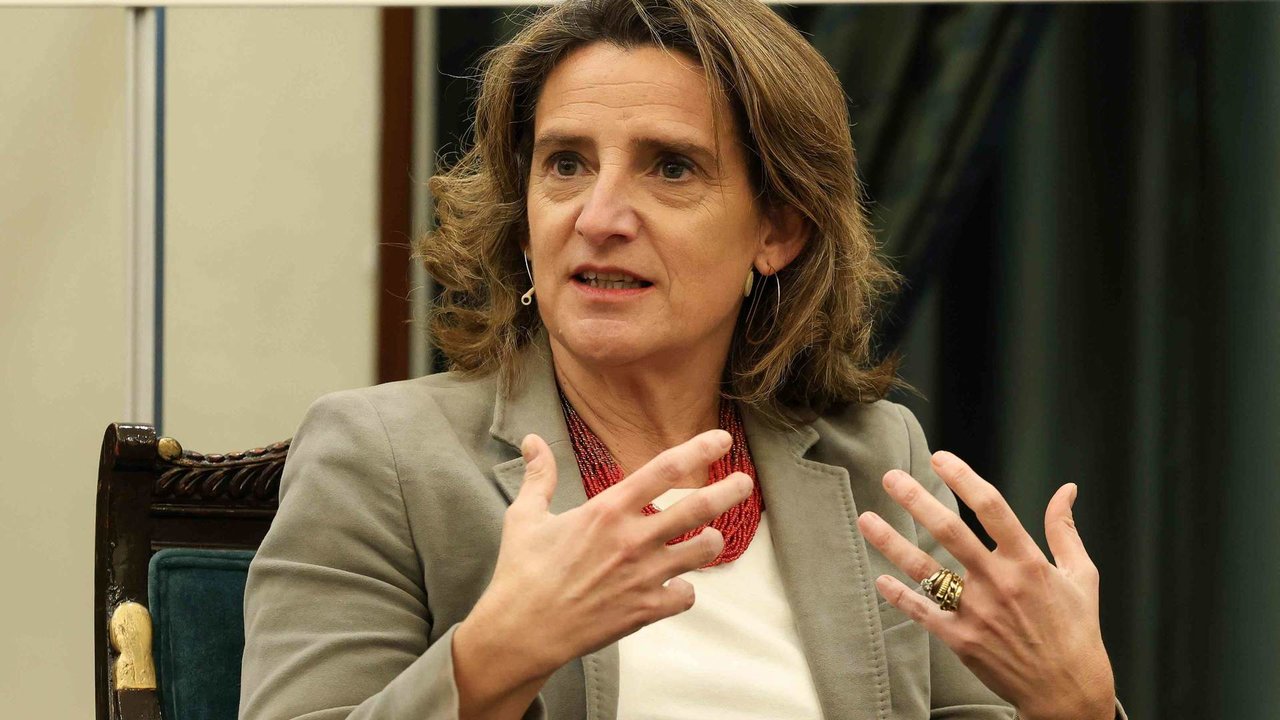 A ministra española de Transición Ecolóxica, Teresa Ribera (Foto: Marta Fernández / Europa Press).