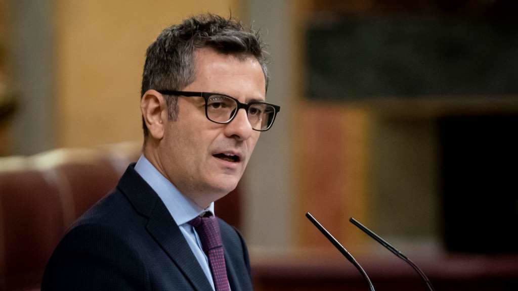 O ministro, Félix Bolaños. (Foto: A. Pérez Meca / Europa Press)
