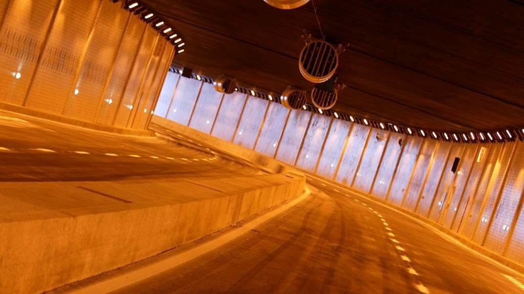 Túnel de Beiramar, en Vigo. (Foto: WSM)
