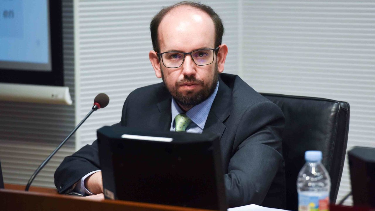 O director da División de Análise Presupuestaria da Airef, Ignacio Fernández-Huertas Moraga (Foto: Gustavo Valiente / Europa Press)