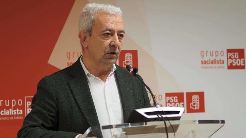 O portavoz parlamentario do PSdeG, Luís Álvarez. (Foto: Nós Diario)