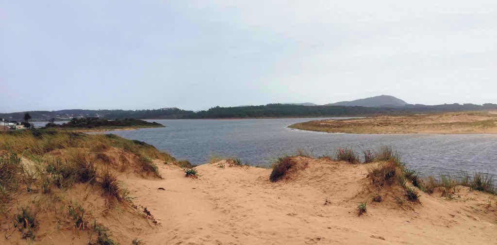 Lagoa litoral da Frouxeira, no concello de Valdoviño (comarca de Ferrolterra) (Foto: Xunta da Galiza).