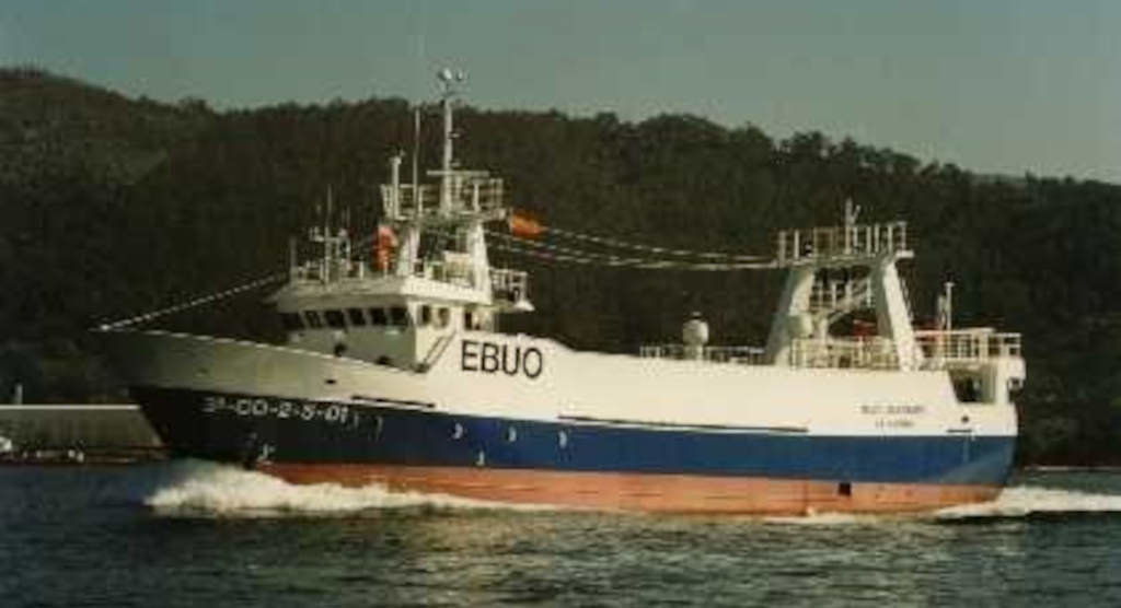 Foto do pesqueiro 'Novo Alborada' (Foto: Ministerio de Pesca).