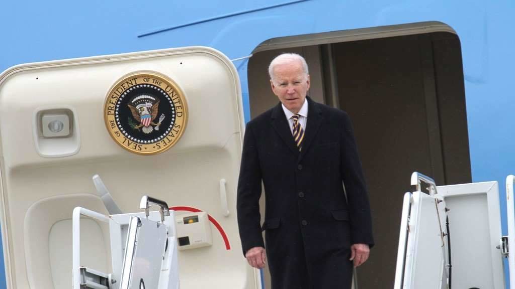 O presidente dos EUA, Joe Biden, nunha visita a Nova York. (Foto: Bruce Cotler / ZUMA Press Wire)