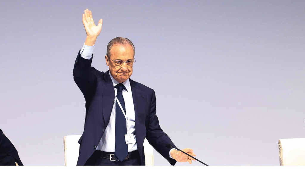 Florentino Pérez é o presidente do Real Madrid (Foto: Europa Press).