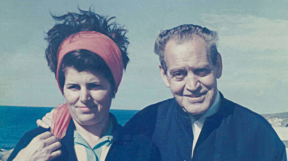 Fermín Penzol e a súa muller, Blanca Jiménez. (Foto: AELG)