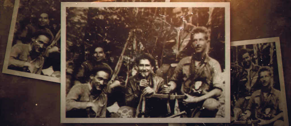 Fotografía da Federación de Guerrillas Antifascistas da Galiza e León tirada do documental 'Ciudad de la Selva', de Miguel Riaño (Foto: Sputnik Labrego).