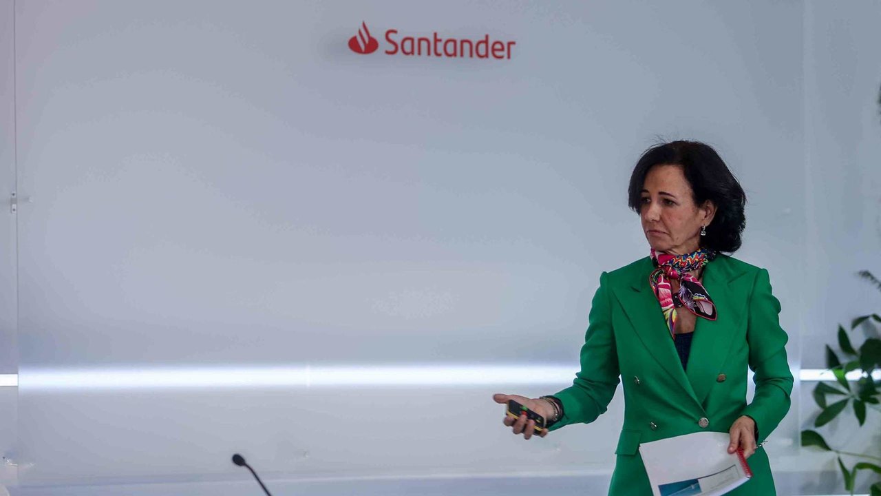 A presidenta do Banco Santander, Ana Botín (Foto: Ricardo Rubio / Europa Press).