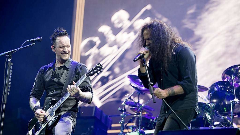 Concerto dos daneses Volbeat, cuxa música foi o obxecto do estudo. (Foto: Volbeat)