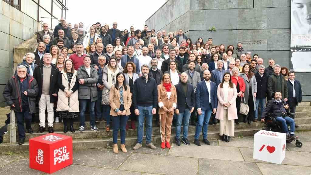 Reunión del Comité Provincial del PSOE de Pontevedra. (Foto: PSdeG).