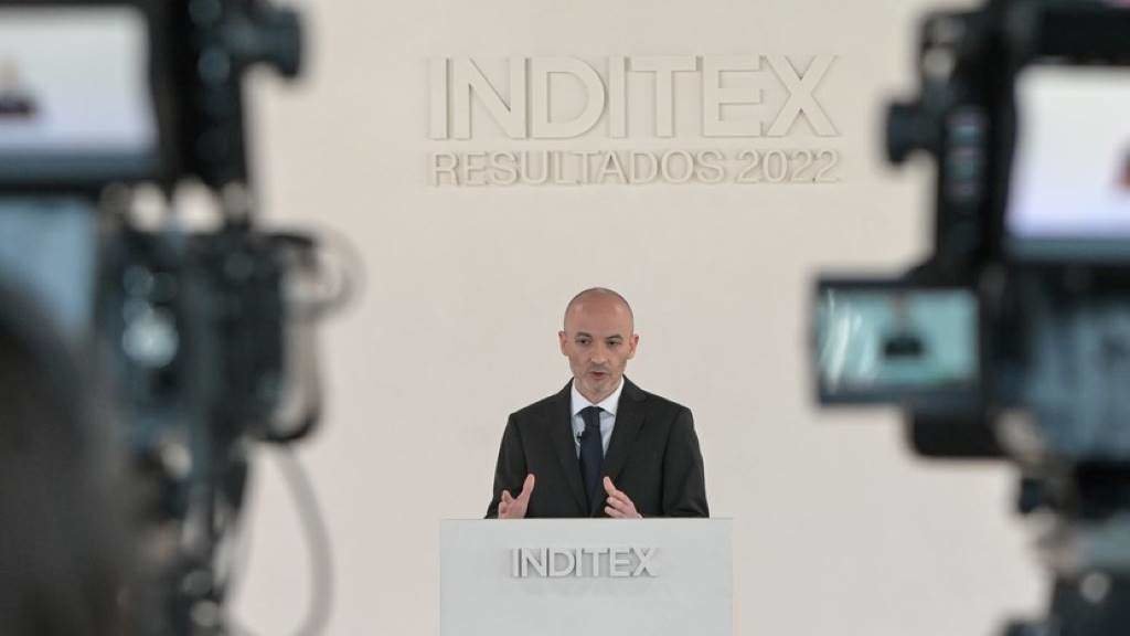 O conselleiro delegado de Inditex, Óscar García Maceiras, presentou esta cuarta feira en rolda de prensa o último balance de resultados da compañía. (Foto: M. Dylan / Europa Press)