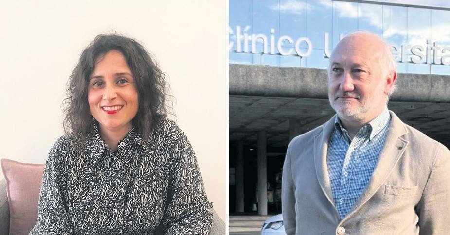 A psicóloga Paula Martínez e o psiquiatra Mario Páramo. (Foto: Nós Diario)