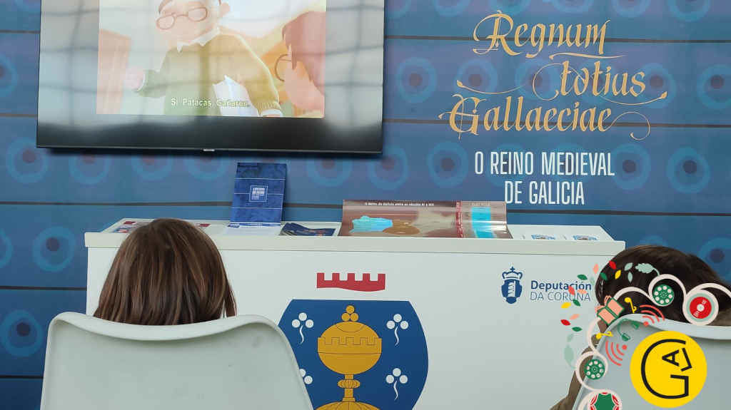 O posto do proxecto sobre o Reino da Galiza impulsado pola Deputación da Coruña na feira Culturgal do pasado ano (Foto: Culturgal).