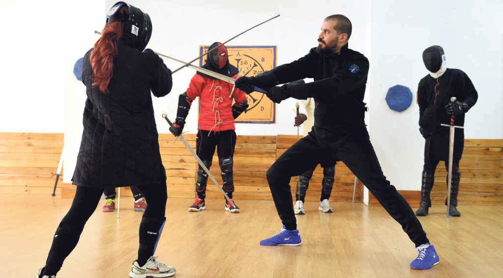 A Galiza conta con 10 salas de artes marciais históricas nas cales se poden practicar formas de combate perdidas no tempo (Foto: Arte do Combate).