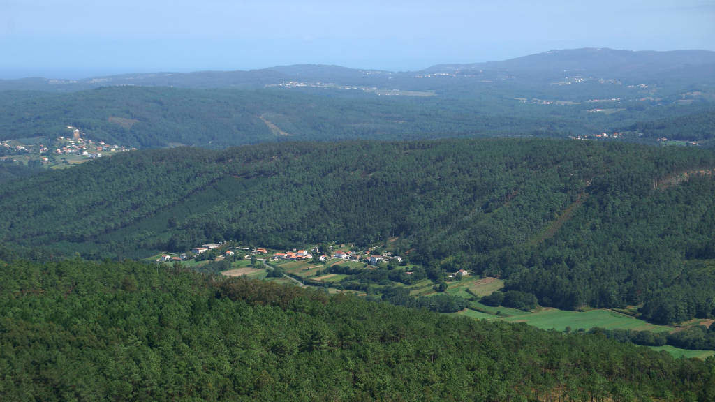 Zona afectada polo parque eólico Monte Agrelo e Muriño. (Foto: Salvemos Cabana)