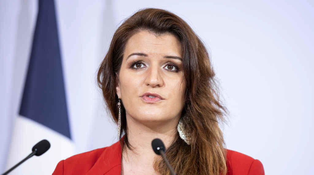 A secretaria de Estado de Economía Social de Francia, Marlène Schiappa. (Foto: Europa Press / Contacto / Alexis Sciard).